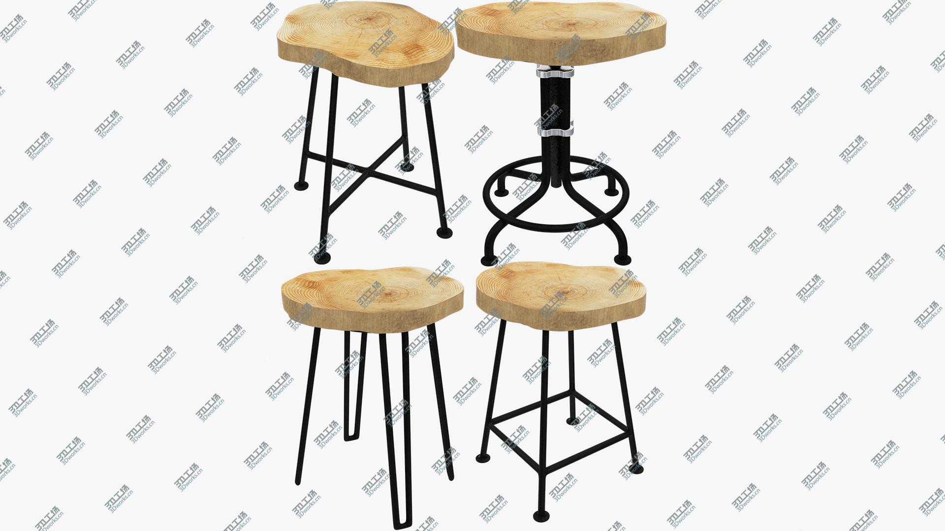 images/goods_img/202105071/3D Loft Stools Collection V2 model/2.jpg